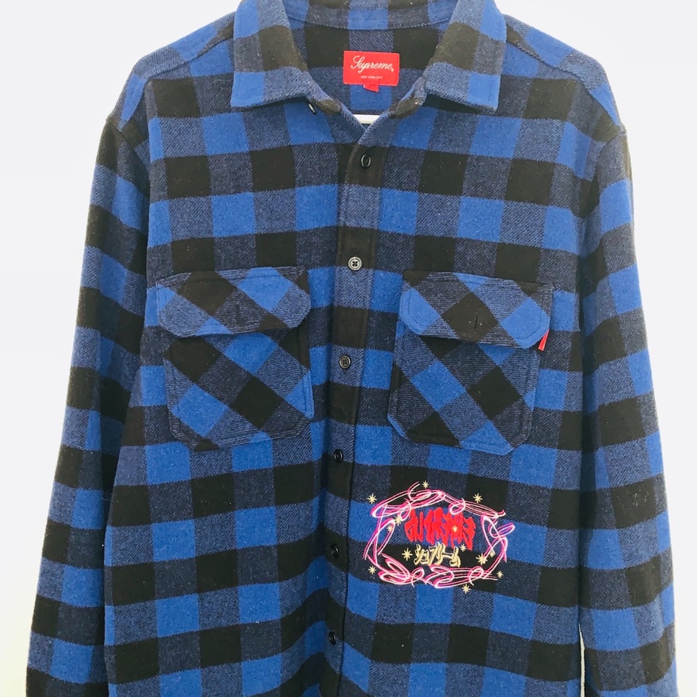 Supreme 1800 buffalo plaid shirt